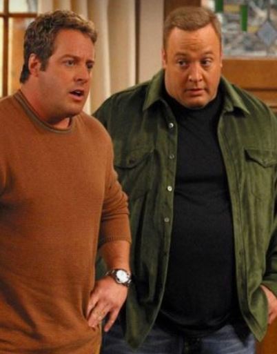 Leslie Knipfing brothers Gary Valentine and Kevin James on screen